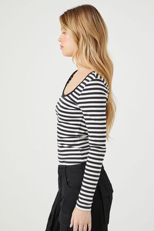 The Striped Performer: Long Sleeve Workout Set – Henny Emporium