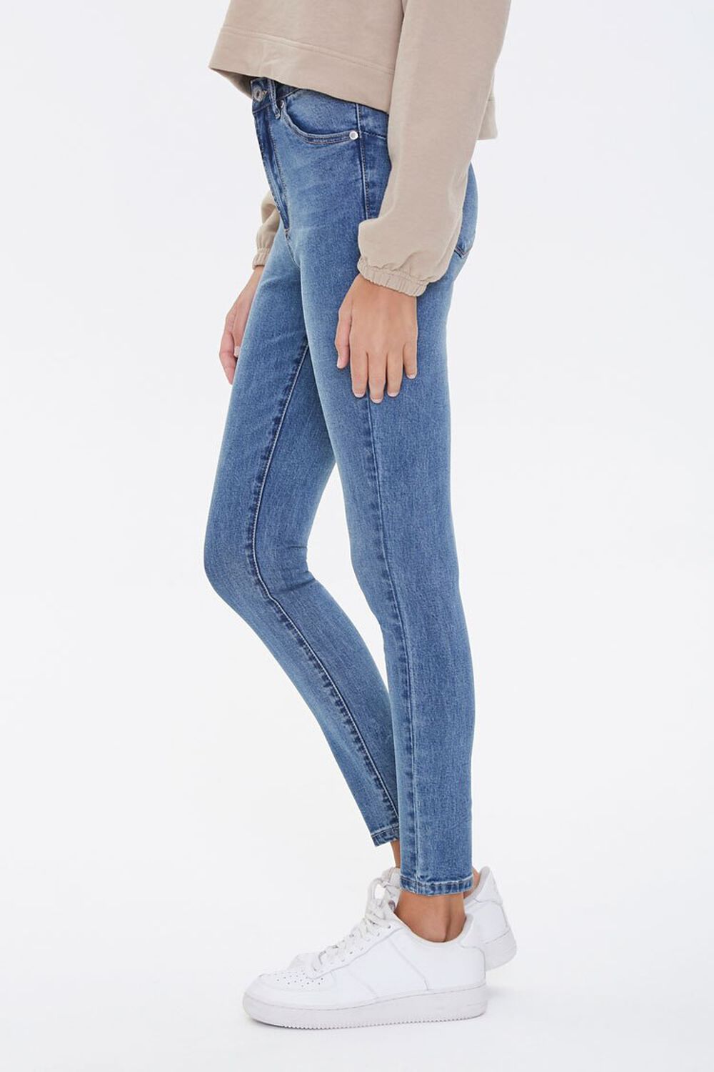MEDIUM DENIM Uplyfter High-Rise Jeans, image 3