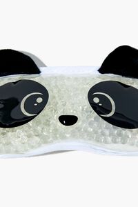 BLACK/MULTI Panda Graphic Eye Mask, image 3