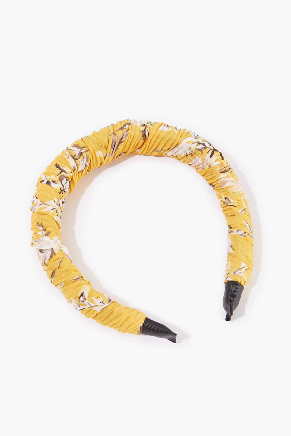 Ruched Floral Headband, image 1