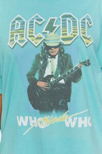 TEAL/MULTI Plus Size ACDC Who Made Who Graphic Tee, image 5