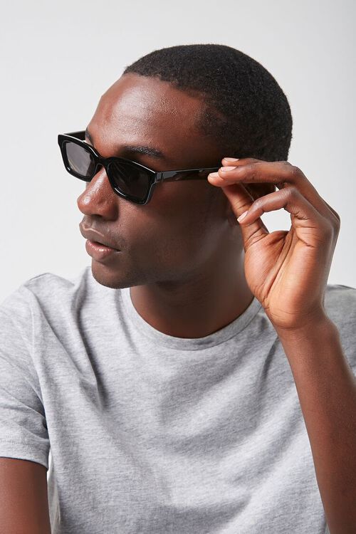 BLACK Square Tinted Sunglasses, image 2