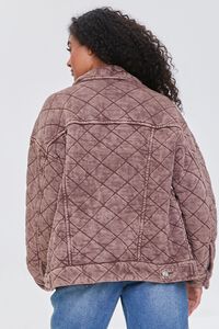 MOCHA Drop-Sleeve Quilted Jacket, image 3