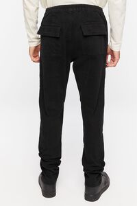 BLACK Slim-Fit Drawstring Pants, image 5