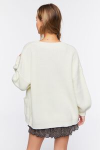 CREAM Drop-Sleeve Cardigan Sweater, image 3