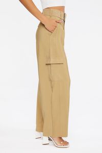 CIGAR Belted Straight-Leg Cargo Pants, image 3