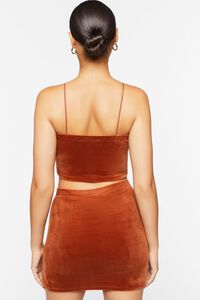 AMBER Velour Cropped Cami, image 3