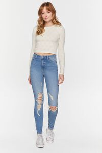 MEDIUM DENIM Hemp 10% Skinny Jeans, image 5