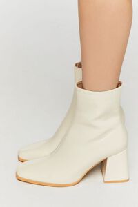 CREAM Faux Patent Leather Ankle Booties, image 2