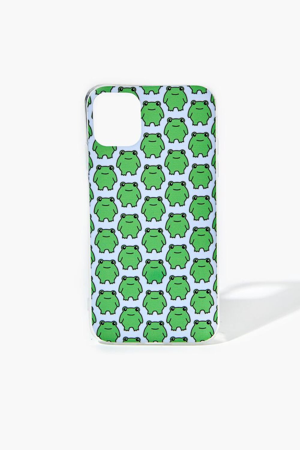 GREEN Frog Print Case for iPhone 11, image 1