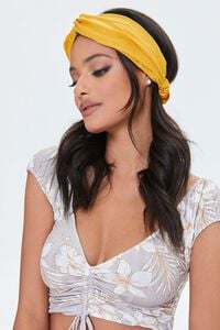 MUSTARD Twisted Headwrap, image 1