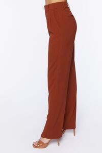 CHOCOLATE Mid-Rise Straight-Leg Trousers, image 3