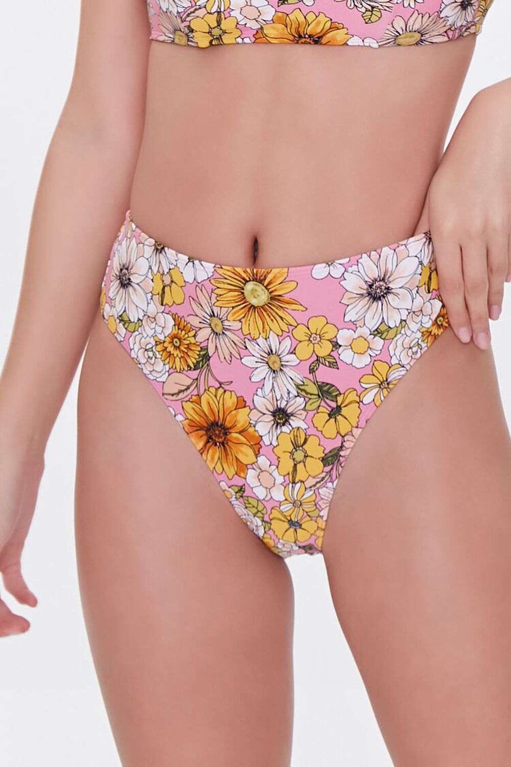 estimular Farmacología paridad Floral High-Waist Bikini Bottoms