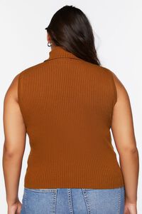 CHOCOLATE Plus Size Sweater-Knit Turtleneck Top, image 3