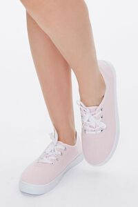 PINK Canvas Low-Top Sneakers, image 1