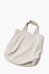 WHITE Zip-Pocket Tote Bag, image 2