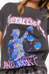 CHARCOAL/MULTI Metallica Graphic Tee, image 5