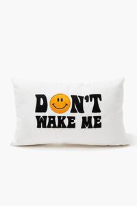 Embroidered Dont Wake Me Pillow, image 1