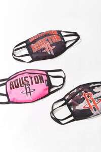 Houston Rockets Face Mask Set - Assorted 2 Pack, image 1
