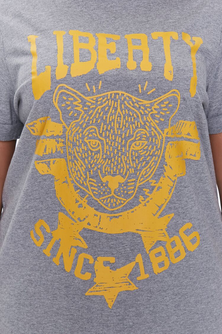 plus size tiger shirt
