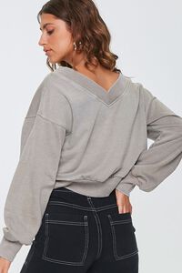 LIGHT OLIVE Active Cropped Pullover, image 3