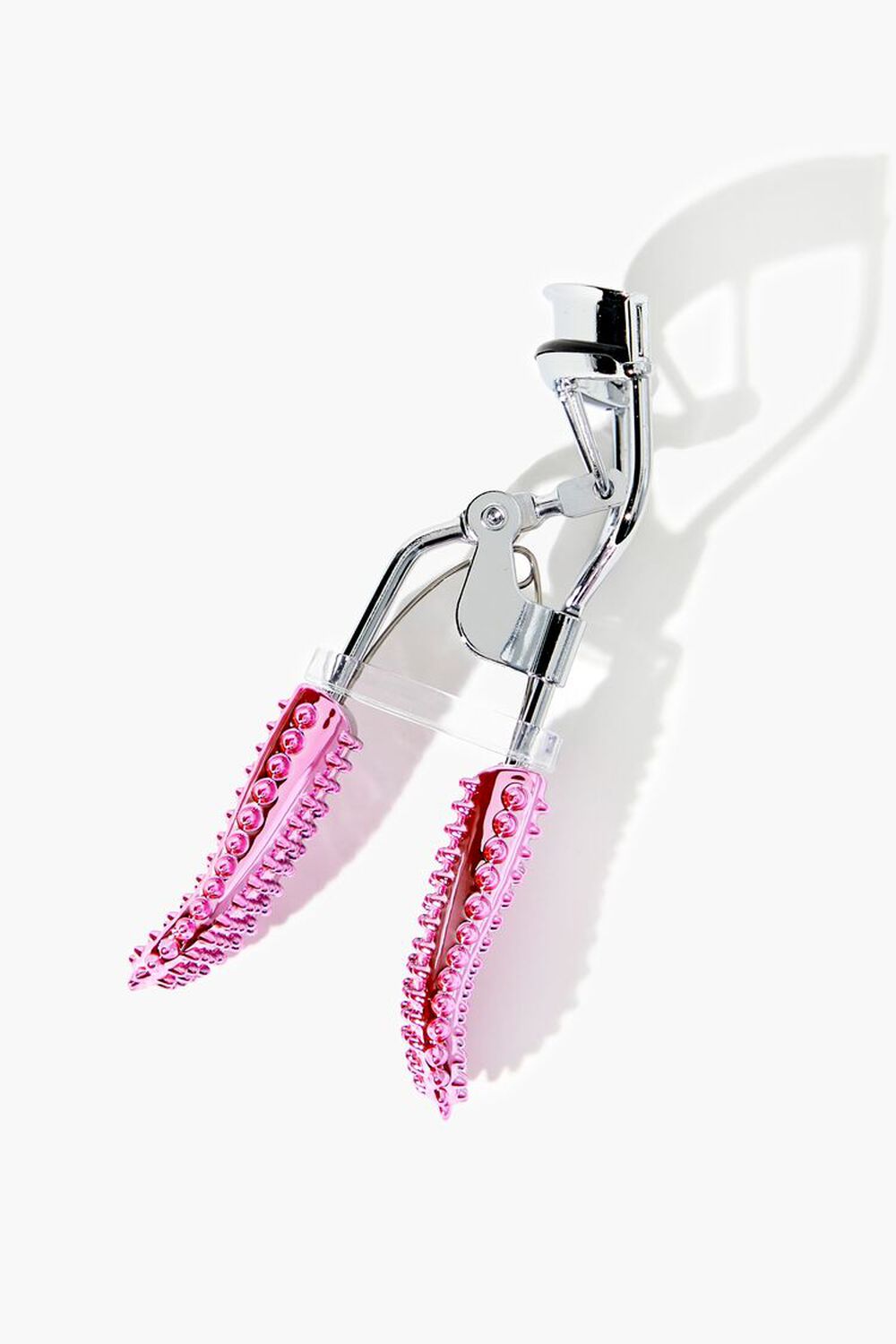 PINK/SILVER Studded Eyelash Curler, image 1