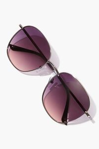 BLACK/MULTI Round Tinted Sunglasses, image 3