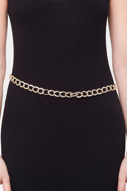 GOLD O-Ring Chain Hip Belt, image 1