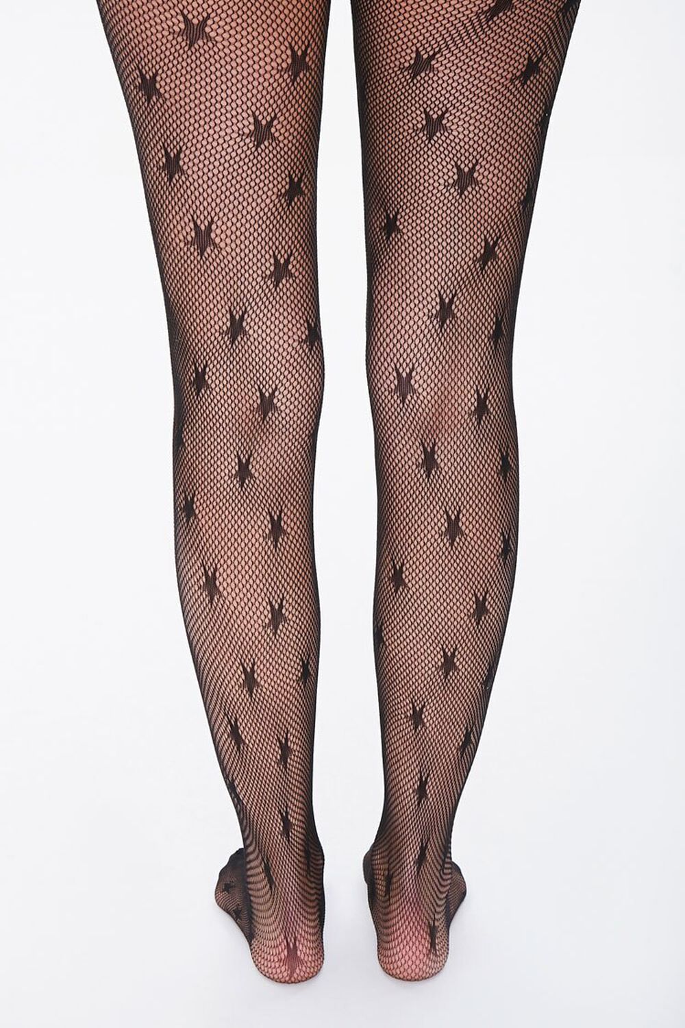 BLACK Netted Star Tights, image 3