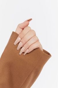 NUDE Almond Press-On Nails, image 2
