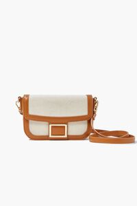 Flap-Top Structured Crossbody Bag, image 1