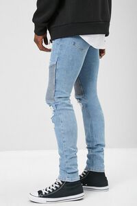Distressed Moto Skinny Jeans, image 3