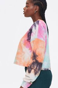 French Terry Tie-Dye Top, image 2