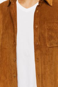 TAN Corduroy Button-Front Shirt, image 5