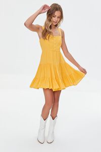 MARIGOLD Sweetheart Fit & Flare Dress, image 4