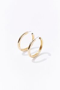 GOLD Upcycled Hoop Earrings, image 2