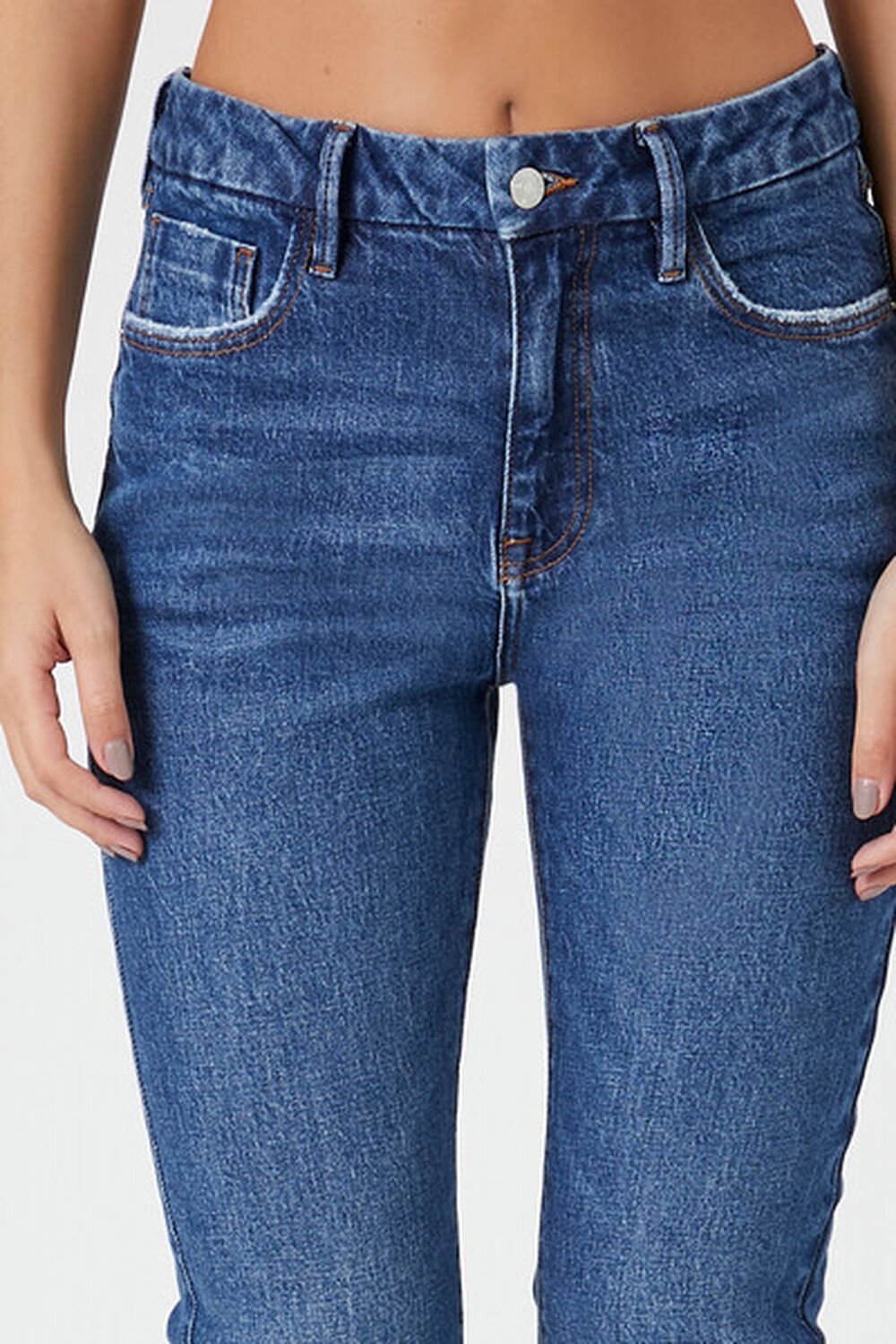 Curvy High-Rise Straight Jeans