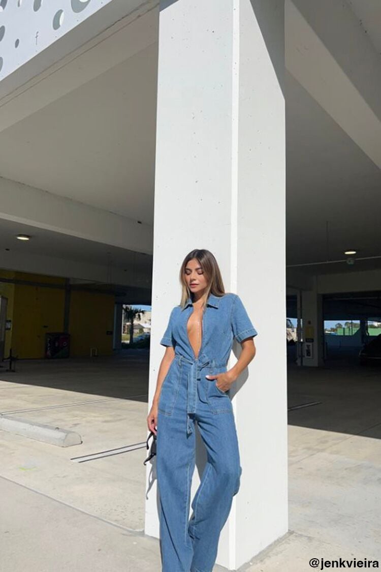 Ever New Petite buckle tie waist wide leg jumpsuit in white | ASOS