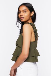 OLIVE Layered Flounce Tank Top, image 2