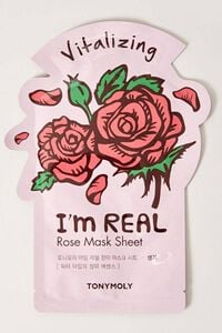 RED I’m Real Sheet Mask – Vitalizing , image 1