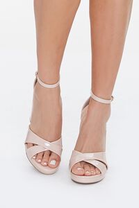 NUDE Faux Patent Leather Heels, image 4