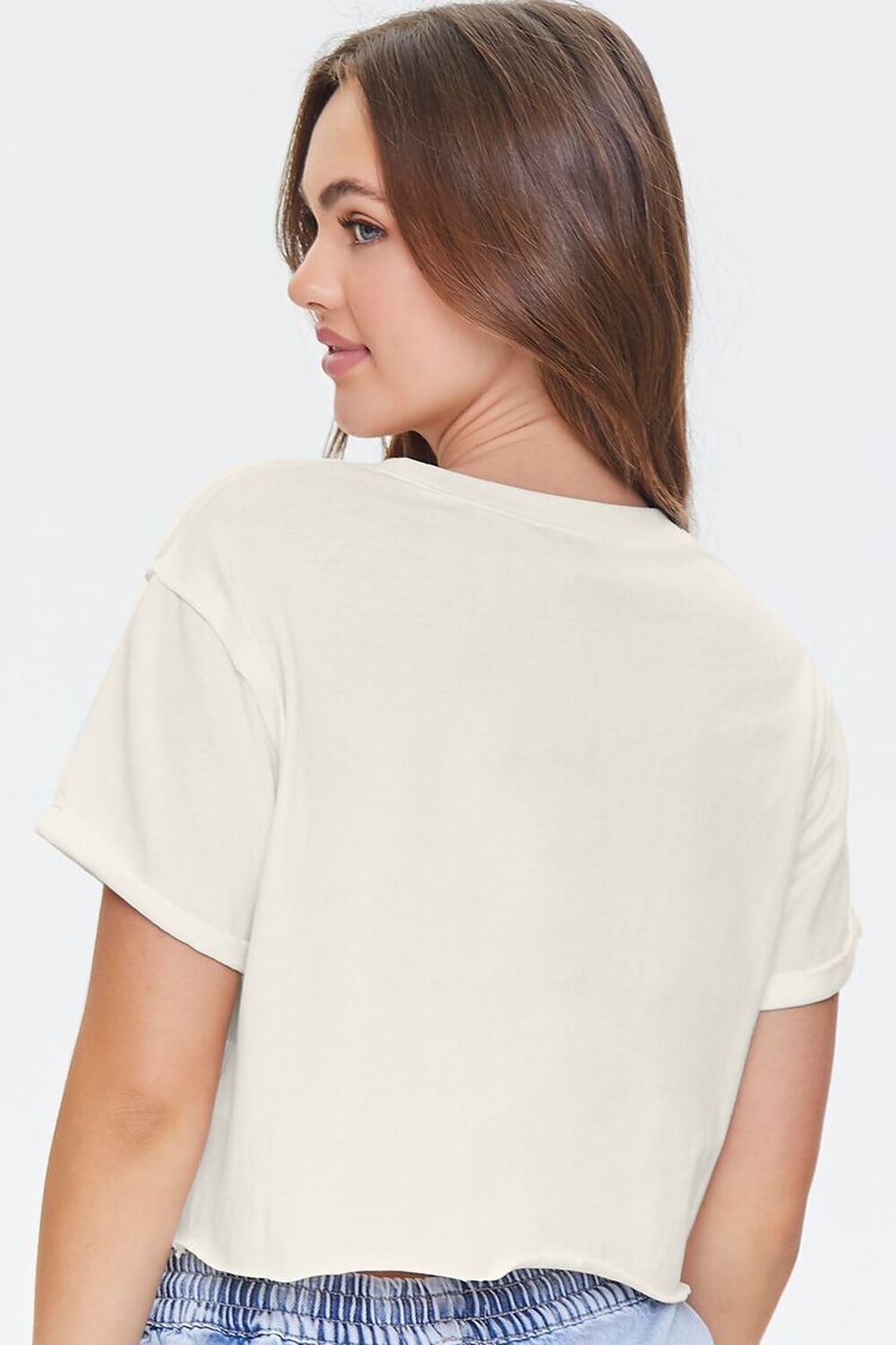 Cropped Crew Tee