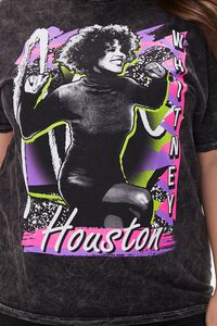 BLACK/MULTI Plus Size Whitney Houston Graphic Tee, image 5