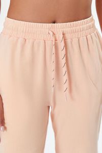 PEACH  Active High-Rise Drawstring Joggers, image 5