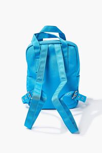 BLUE Dual-Strap Grommet Backpack, image 3