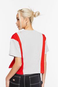 RED/MULTI Beavis & Butt-Head Cropped Graphic Tee, image 3