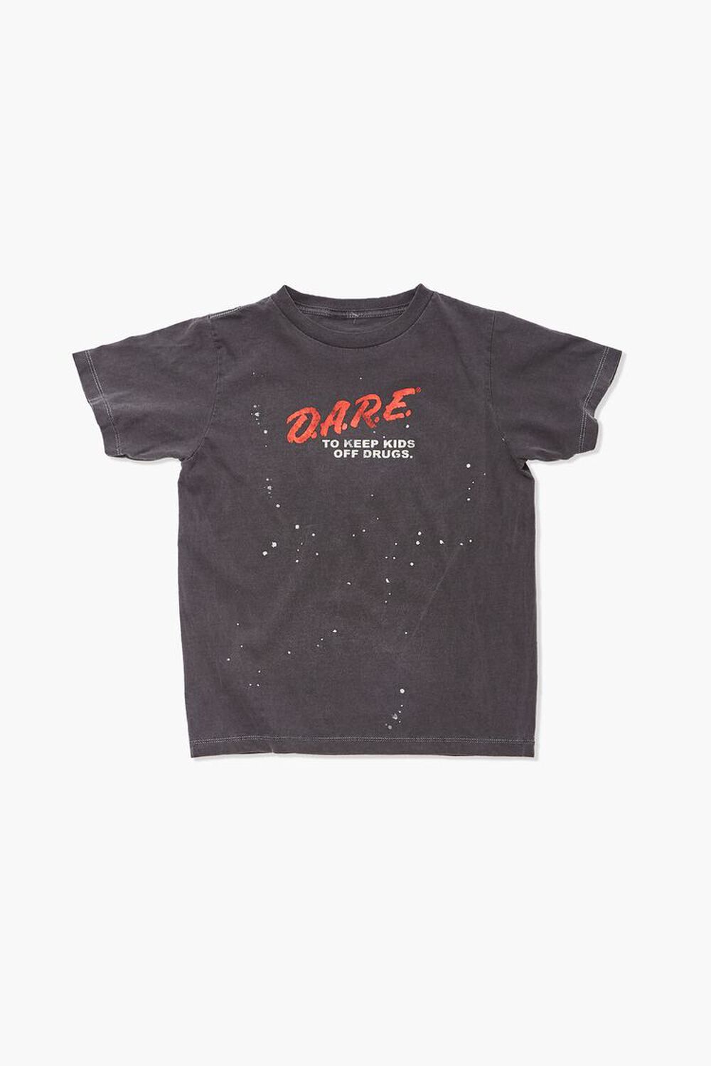 CHARCOAL/MULTI Girls D.A.R.E Graphic Tee (Kids), image 1