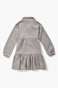 GREY Girls Flounce Shirt Dress (Kids), image 2
