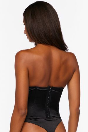 Black Lace Bodysuit - Strapless Bodysuit - Bridal Bodysuit - Lulus