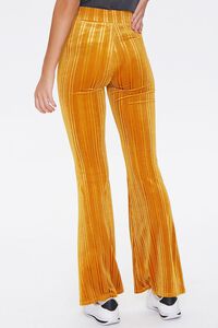 GOLD Velvet Flare Pants, image 4